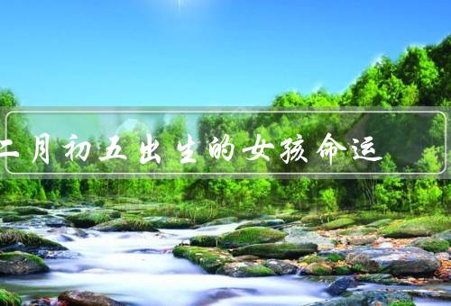 二月初五出生的女孩命运（天生聪颖／多变的命运／创造奇迹）
