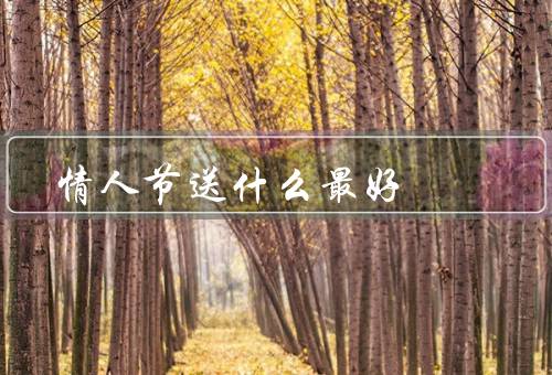 情人节送什么最好，送鲜花／写情书／安排浪漫的约会