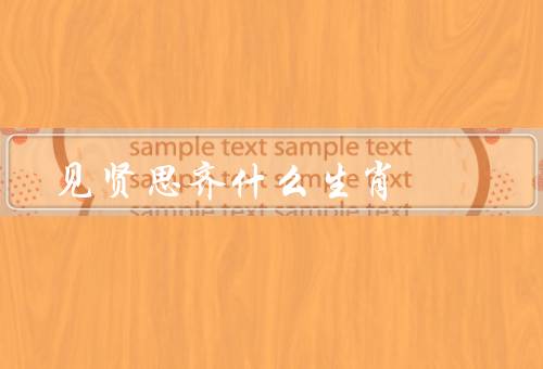 见贤思齐什么生肖（鼠、龙、猴）
