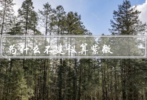为什么不建议算紫微，精确性问题、个人选择权、心理影响