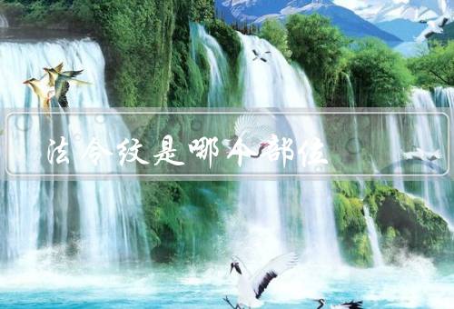 法令纹是哪个部位（形成原因／影响／预防和改善）