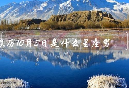农历10月3日是什么星座男，性格特点／爱情观／事业与财运