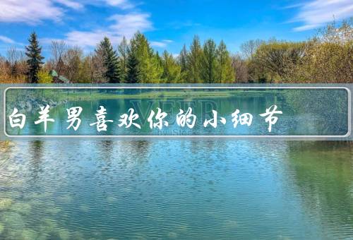 白羊男喜欢你的小细节（主动关心／关注细节／愿意为你付出）