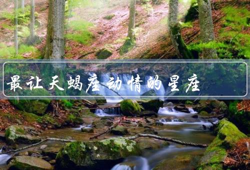 最让天蝎座动情的星座（狮子座／双鱼座／金牛座）