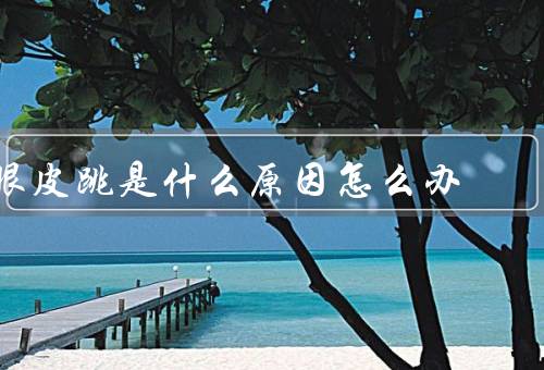 眼皮跳是什么原因怎么办，眼部放松／调整生活习惯／均衡饮食