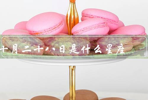 十月二十八日是什么星座，简介／特点