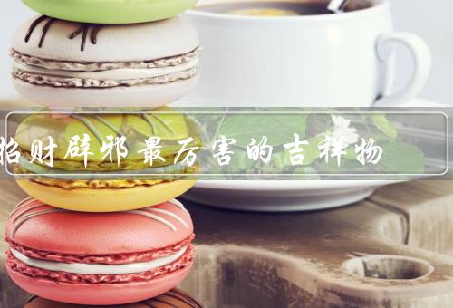 招财辟邪最厉害的吉祥物，聚宝盆／金蟾蜍／招财猫