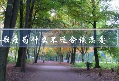 水瓶座为什么不适合谈恋爱，个人主义／理性思维／喜新厌旧