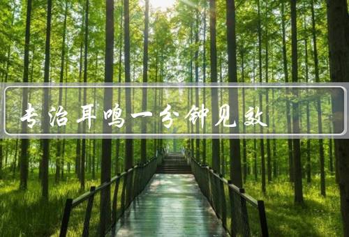 专治耳鸣一分钟见效，专治耳鸣的方法／注意事项／结语