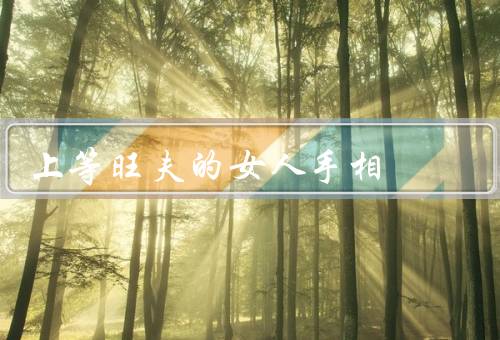 上等旺夫的女人手相，纤长修长／手指均匀／手掌厚实