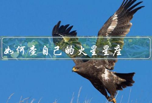 如何查自己的火星星座